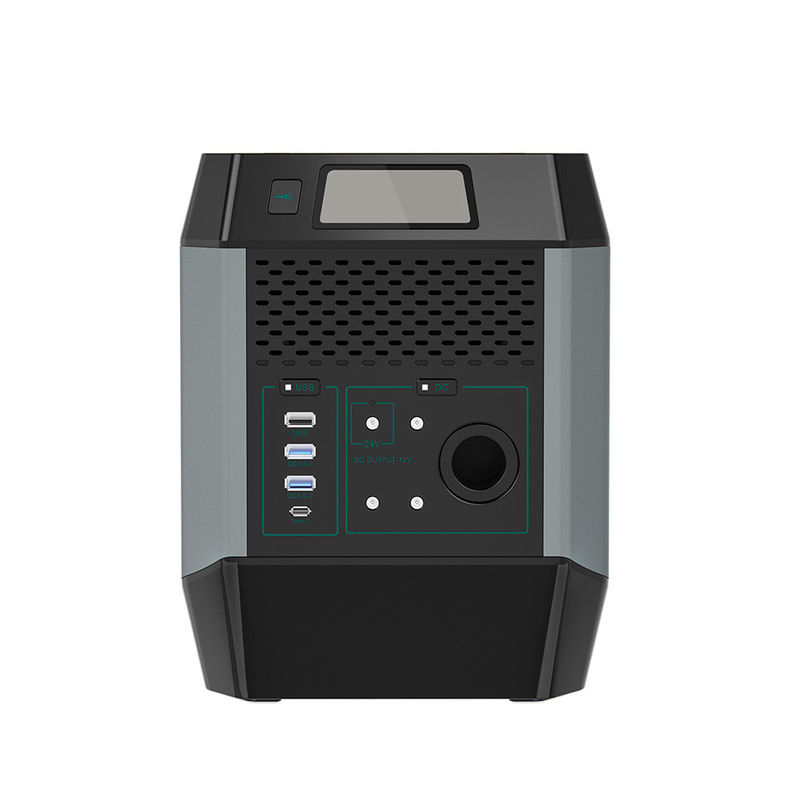 Trạm phát điện di động có thể sạc lại 1000w Pin Lifepo4 Lưu trữ năng lượng mặt trời cho cắm trại