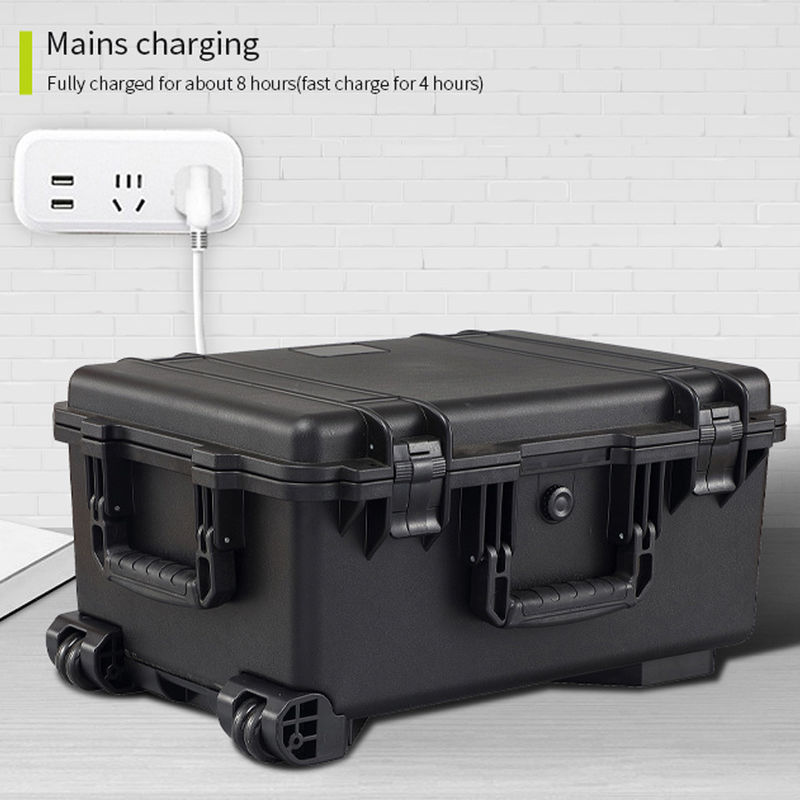 Trạm phát điện dự phòng di động 3000w Sóng hình sin tinh khiết để lưu trữ năng lượng mặt trời