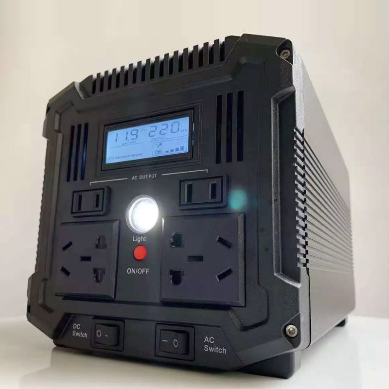 Trạm phát điện di động Lifepo4 DC AC 12 v 45ah Lithium Iron Phosphate UPS Năng lượng mặt trời