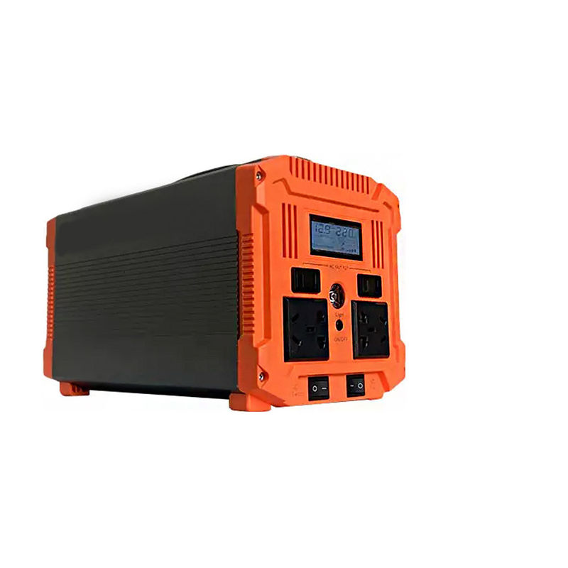 Máy phát điện di động năng lượng mặt trời ngoài trời 12V 90AH UPS 1200w với pin Lithium Ion
