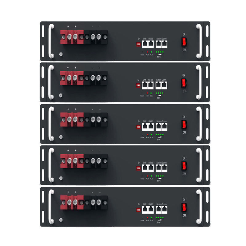 Chu kỳ sâu 48v Rack Mount Pin Lithium 17kwh 350ah Server Rack Lifepo4 để lưu trữ năng lượng mặt trời