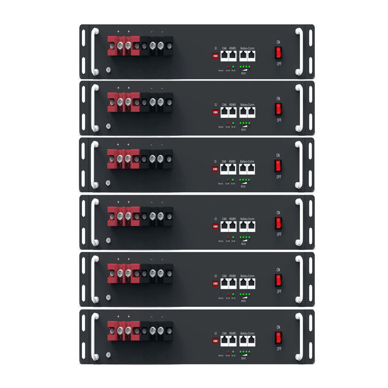 21Kwh Rack Mount Pin năng lượng mặt trời dự phòng 51.2V 420Ah Lithium Ion LiFePO4 Home Server Rack Battery