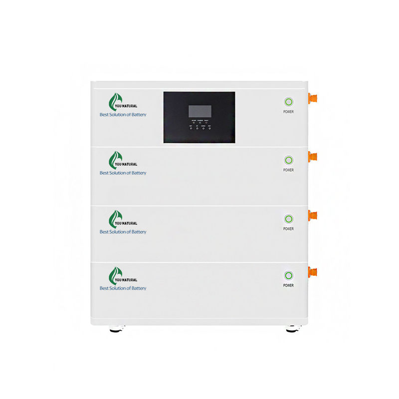 Hệ thống pin có thể xếp chồng lên nhau 15kw 48v 300ah Bộ lưu trữ điện ngoài lưới Pin lithium có thể sạc lại