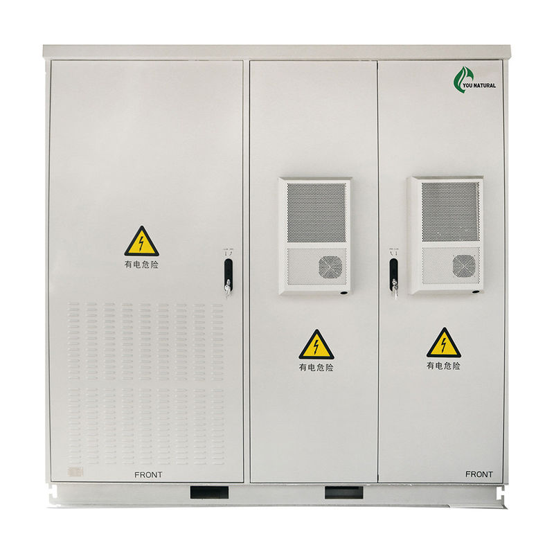Tủ lưu trữ năng lượng Bộ lưu trữ pin ngoài trời 50W 100kW Lithium Ion Phosphate 100ah
