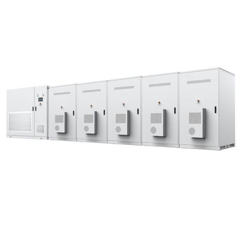 Tủ lưu trữ năng lượng 500kW 1075kWh Pin Lithium-Ion Phosphate có thể mở rộng Bộ lưu trữ năng lượng ngoài trời của UPS