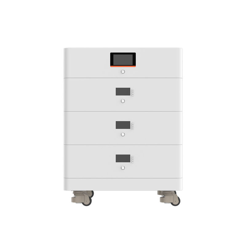 Bộ lưu trữ pin có thể xếp chồng lên nhau theo chu kỳ 6000 10752Wh 51.2V 70Ah Hệ thống pin năng lượng mặt trời