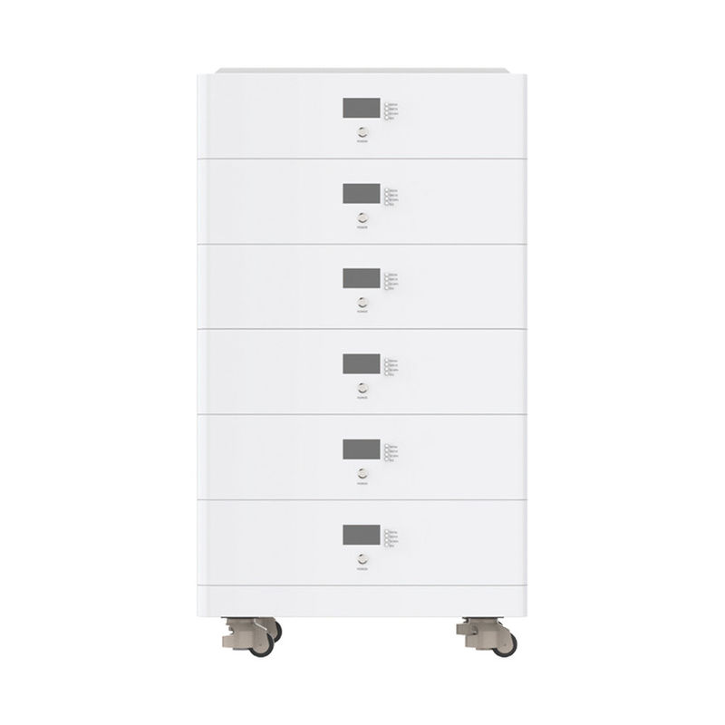 Hệ thống pin có thể xếp chồng Ip55 chống nước 21504Wh 51.2V 70ah Bộ lưu trữ năng lượng pin mặt trời