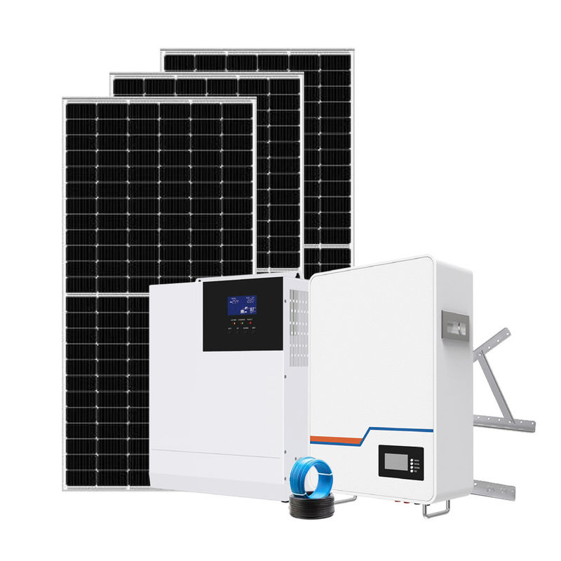 Hệ thống năng lượng mặt trời dân dụng tất cả trong một 51.2V 5.1KWh Low Volt treo tường