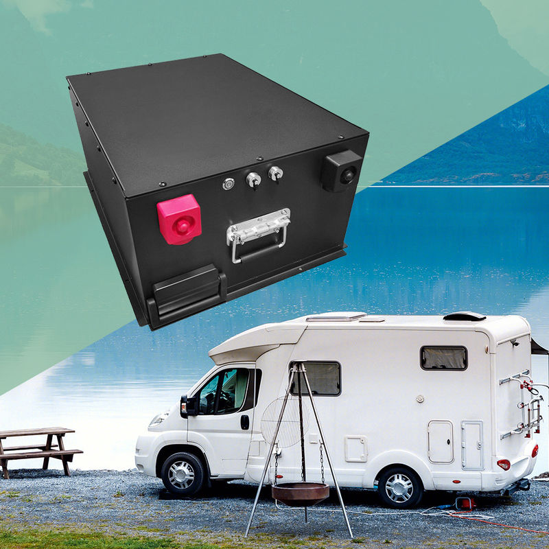 Pin RV chu kỳ sâu 51,2v 56ah Lithium 2,87KWh 3000 chu kỳ Pin sạc RV