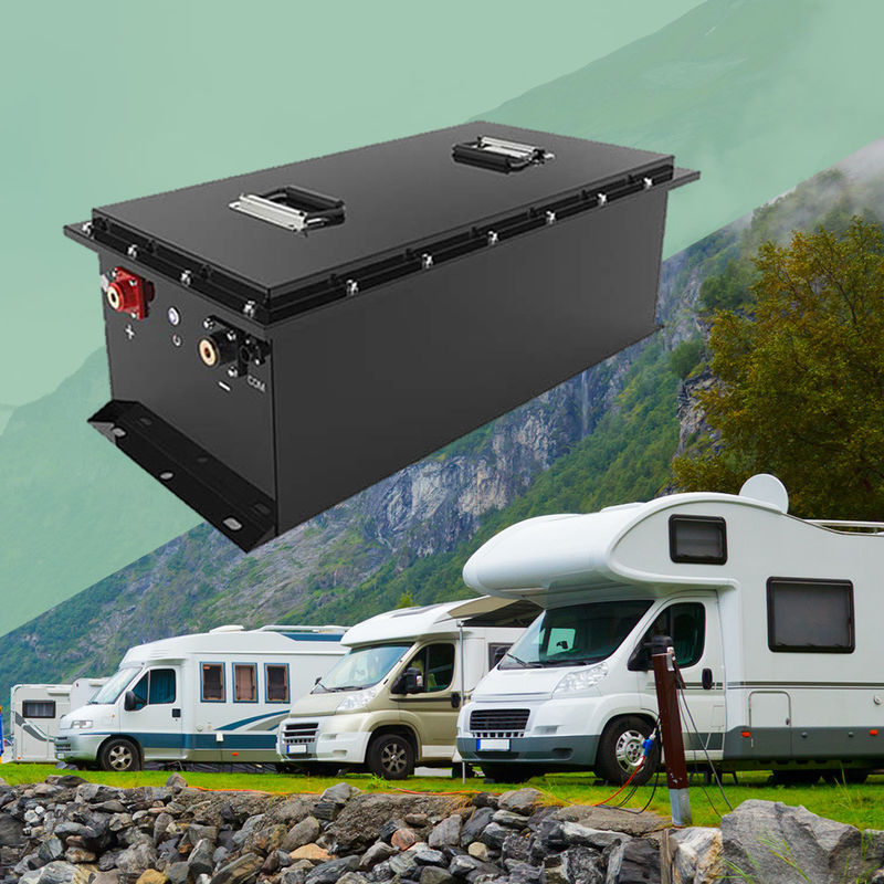 Pin chu kỳ sâu 5.12KWh Lithium RV 51.2v 100ah cho xe chơi gôn