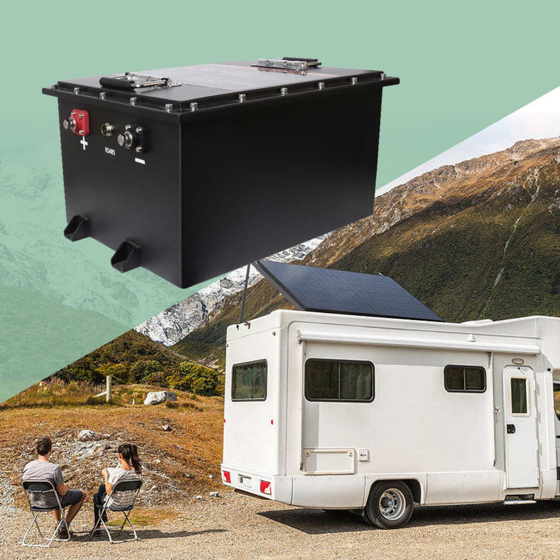 Pin RV chu kỳ sâu 10,24KWh 51,2v 200ah Pin RV có thể sạc lại cho ô tô du lịch
