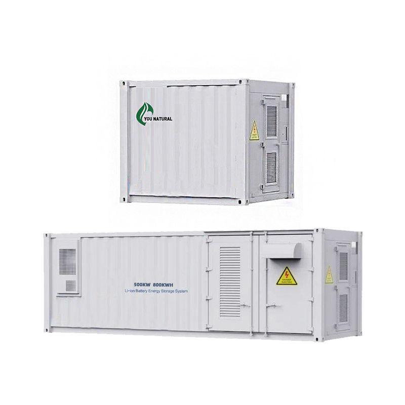 500kW 811.2kWh Hệ thống lưu trữ năng lượng ngoài trời tất cả trong một 100kW 243kWh Pin lưu trữ năng lượng