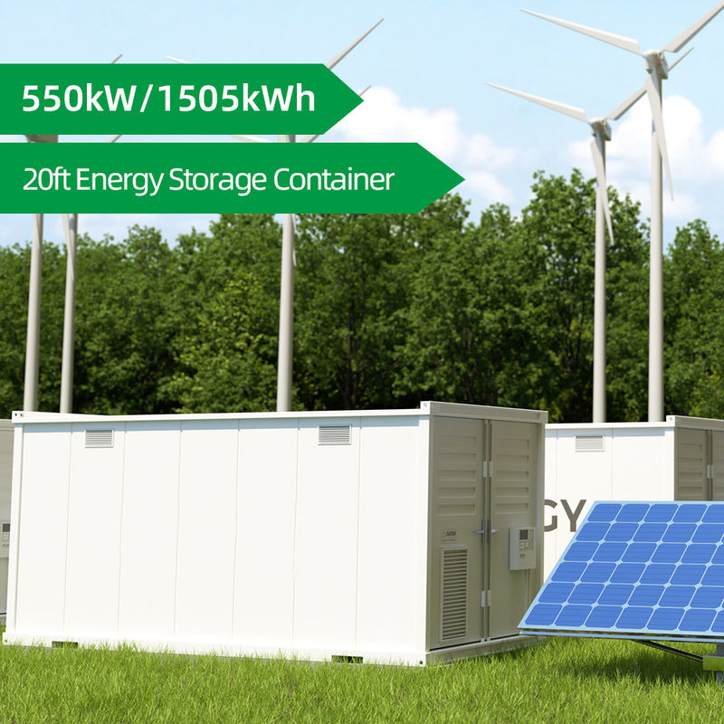 Hệ thống lưu trữ năng lượng chứa Ess pin 1500kWh 20ft Hệ thống lưu trữ năng lượng chứa
