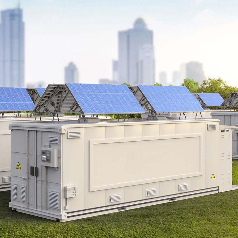 Hệ thống lưu trữ năng lượng thương mại 100kw với Aerosol Force Air Cooling để lưu trữ tối đa