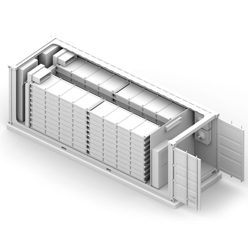Điện áp cao 500KW 1mwh Hệ thống lưu trữ năng lượng pin mặt trời Công nghiệp 1MW BESS chứa