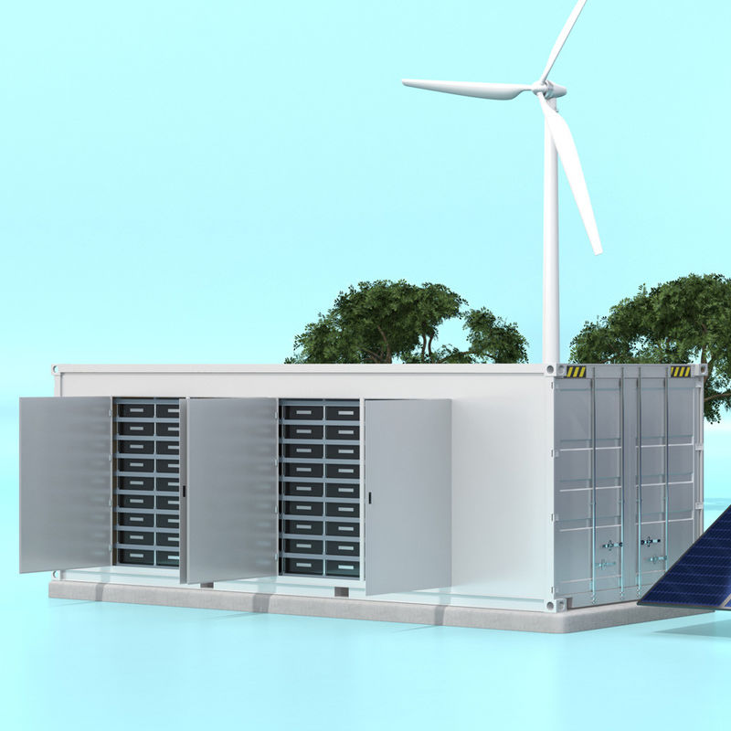 20ft Lithium Ion Battery Container Bess Hệ thống lưu trữ năng lượng tất cả trong một Đối với Bộ chứa công nghiệp