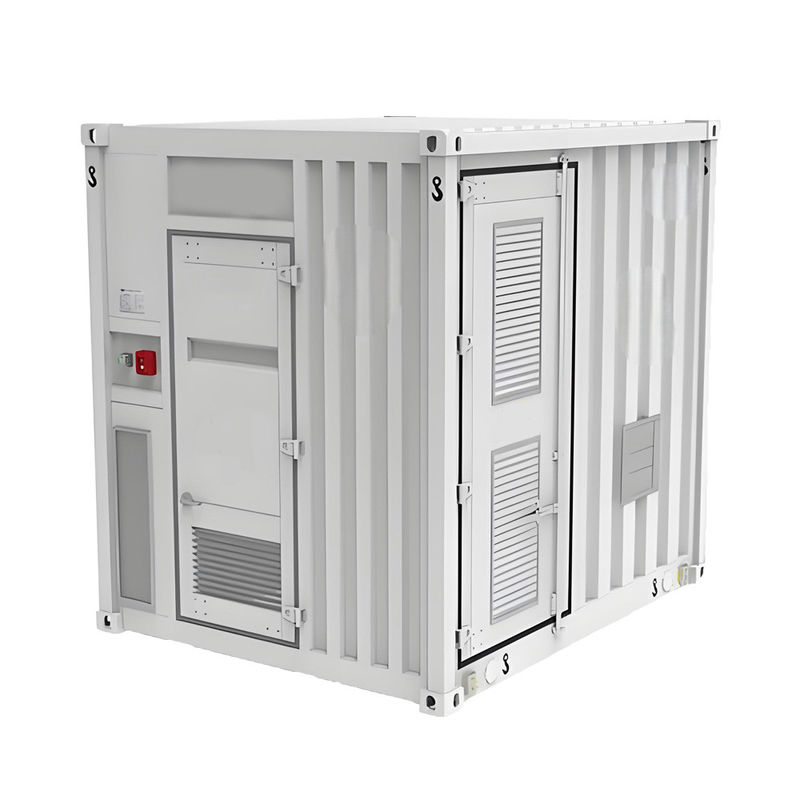 Hệ thống năng lượng mặt trời pin lithium 250kwh với 100kw đầu vào đầu ra năng lượng ngoài trời thùng chứa Bess ngành công nghiệp Lưu trữ năng lượng