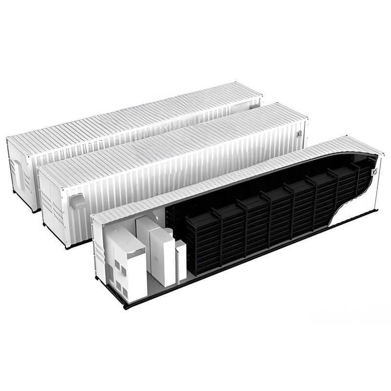 6900KWH Chất chứa năng lượng công nghiệp và thương mại cho tất cả trong một giải pháp