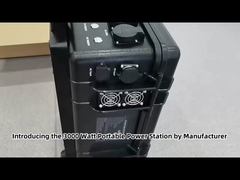 Trạm phát điện dự phòng di động 3000w Sóng hình sin tinh khiết để lưu trữ năng lượng mặt trời